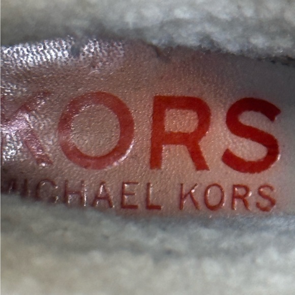 Kors Michael Kors Suede Platform Wedge Boots Black Size 6 - Picture 10 of 16